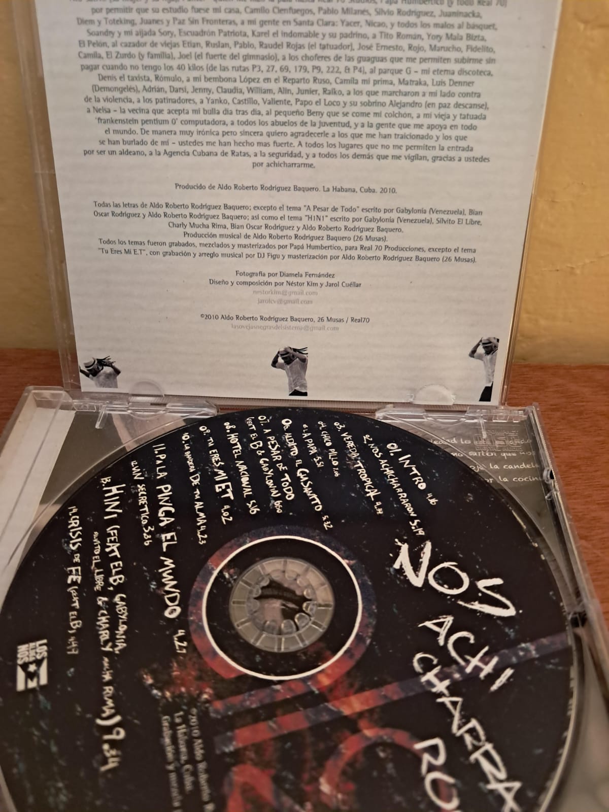 EL Aldeano. Nos achicharraron. CD.