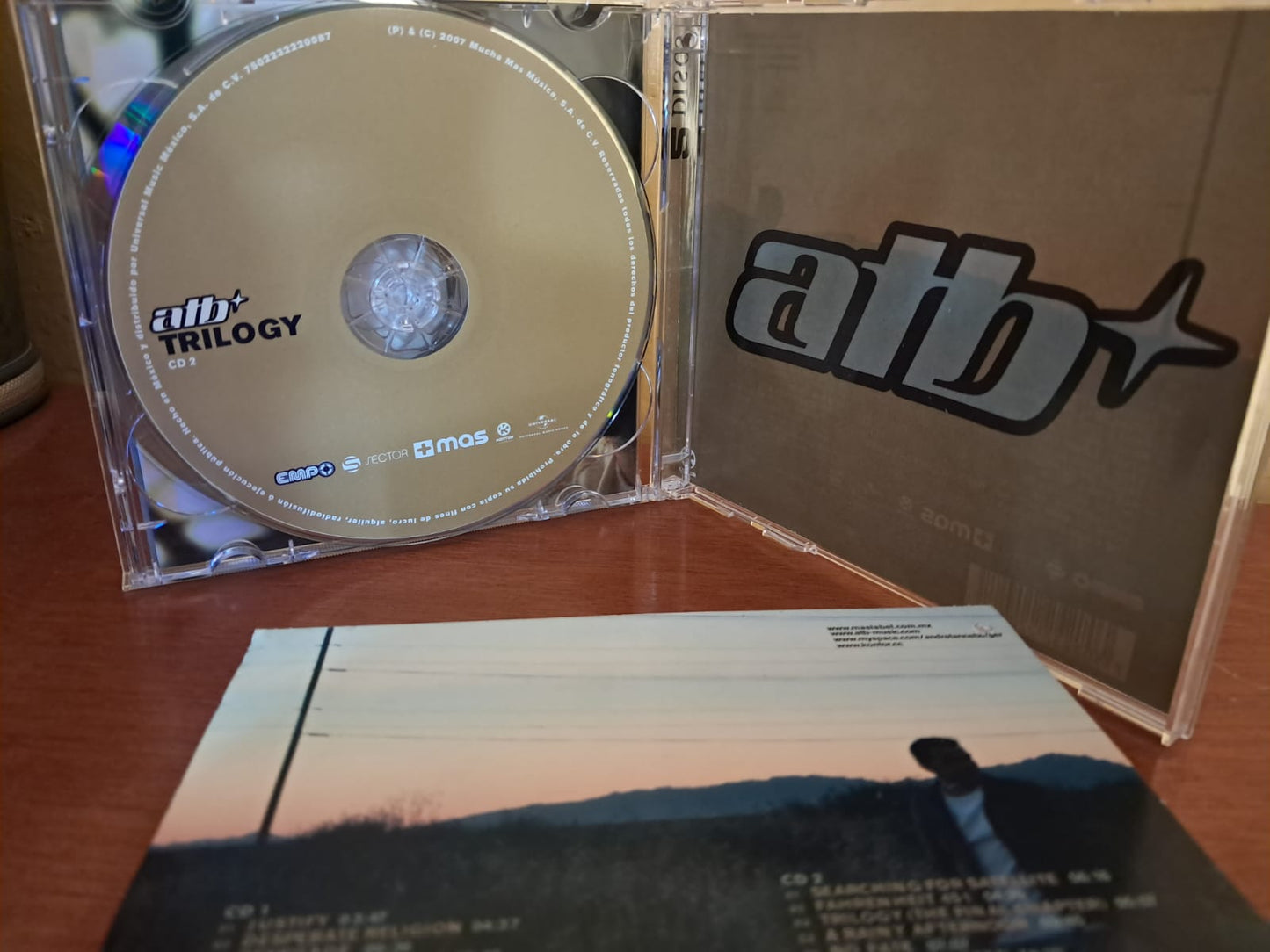 ATB – Trilogy. Cd doble en buen estado. formato muerto