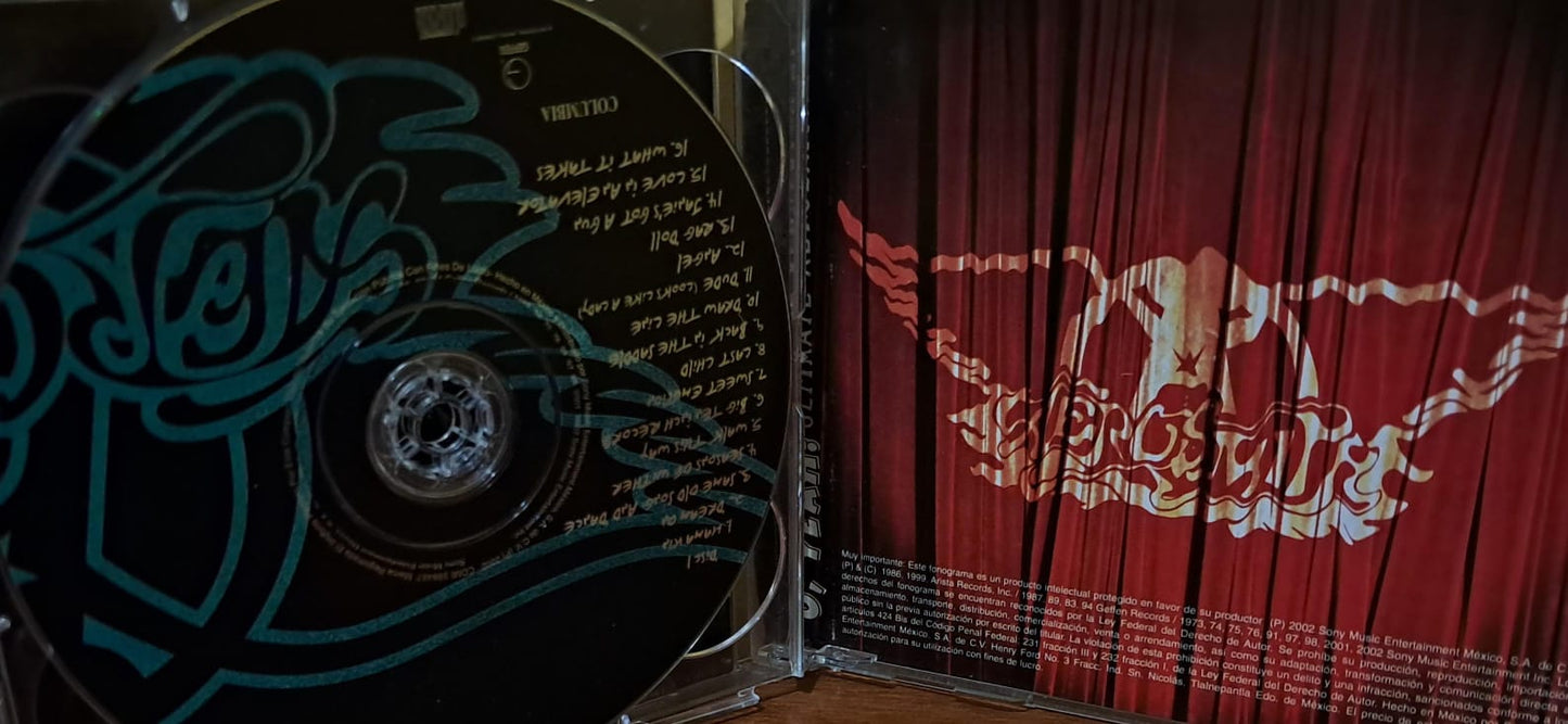 Aerosmith – O, Yeah! Ultimate Aerosmith Hits. Cd doble lenticular.