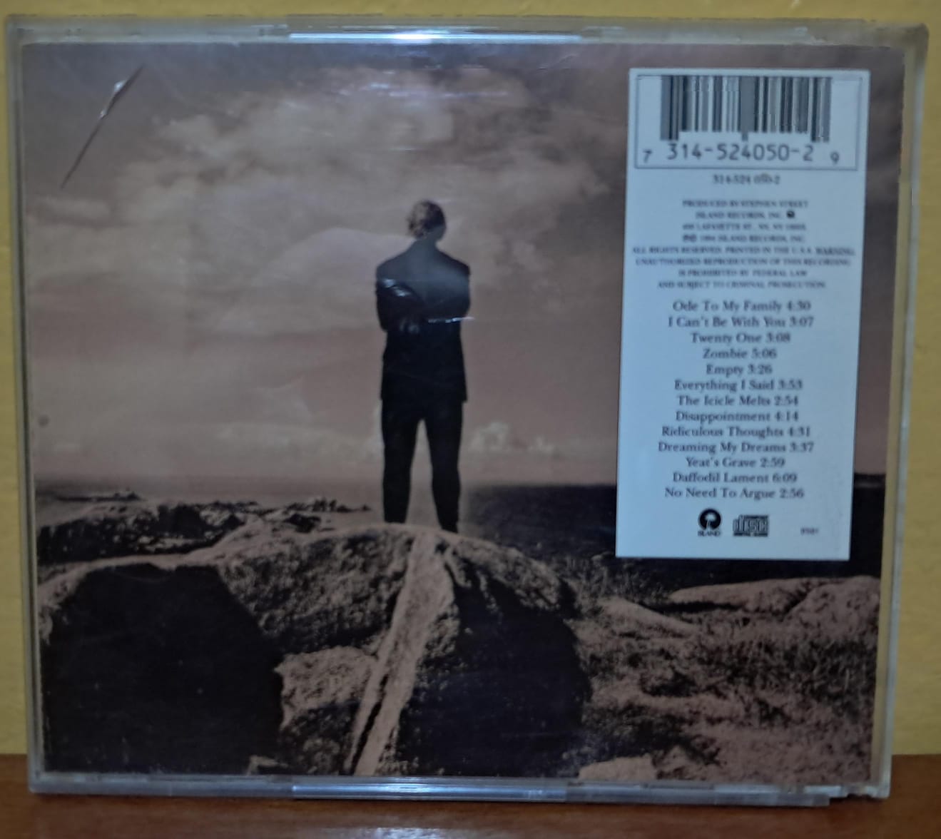 The Cranberries. No Need To Argue. Cd formato muerto