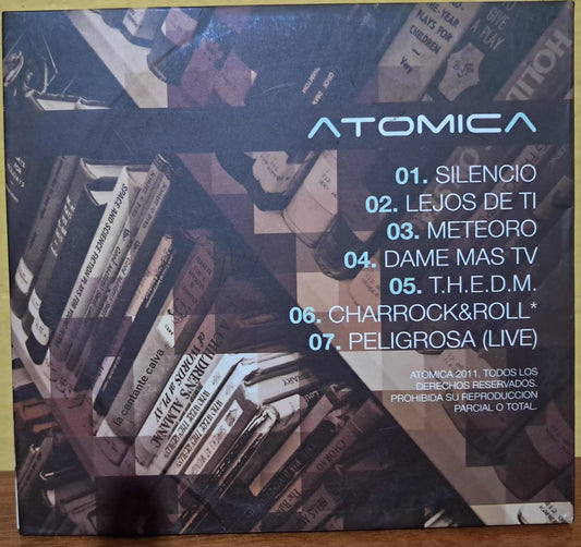 Atómica. Cd en buen estado. formato muerto