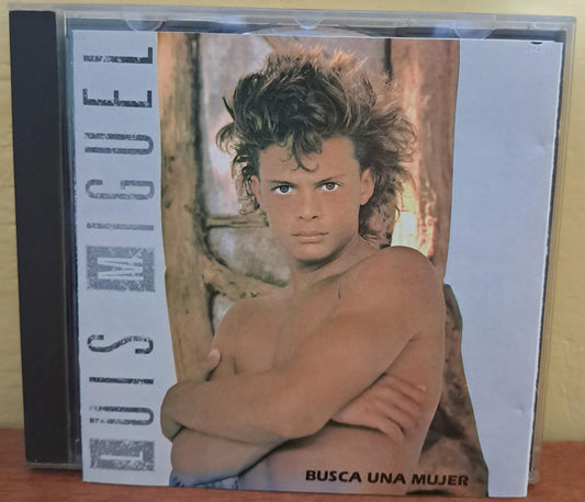 Luis Miguel. Busca una mujer. Cd en excelente estado. formato muerto