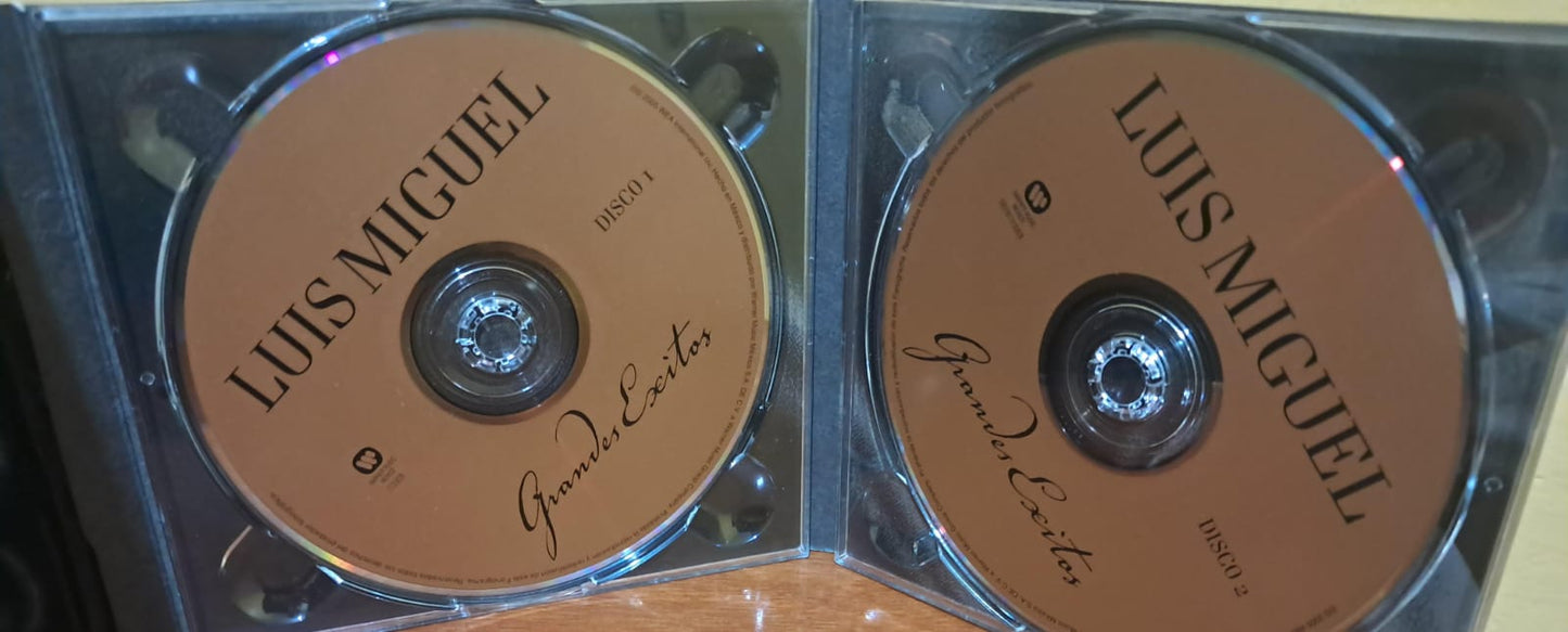 Luis Miguel – Grandes Éxitos. Cd doble excelente estado. formato muerto