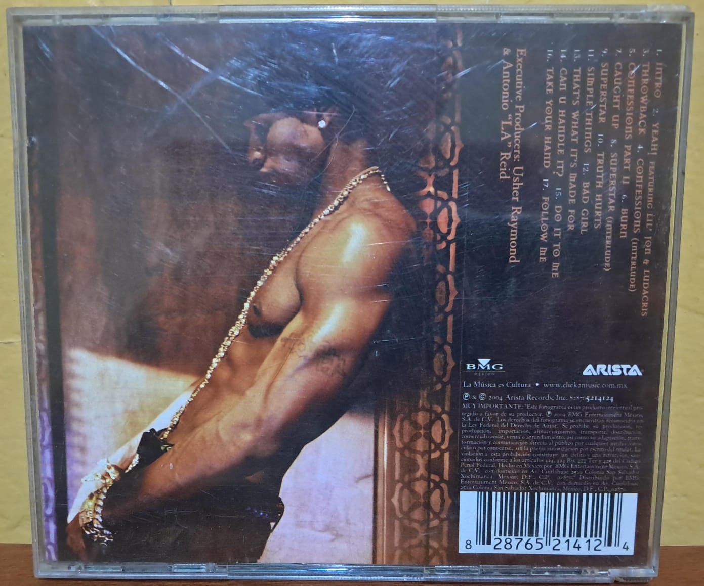 Usher – Confessions. Cd. formato muerto