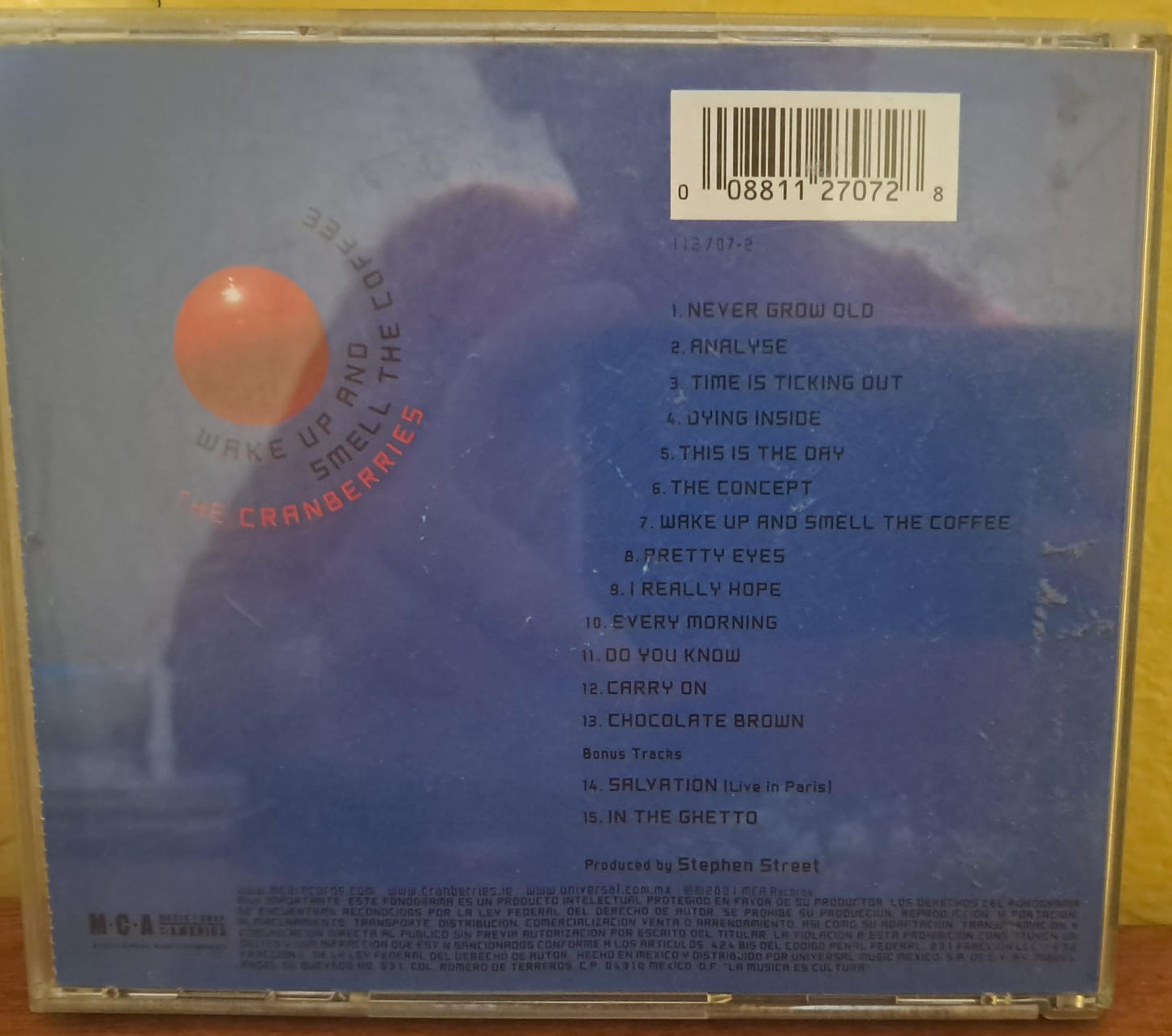 The Cranberries – Wake Up and Smell the Coffee. Cd. formato muerto