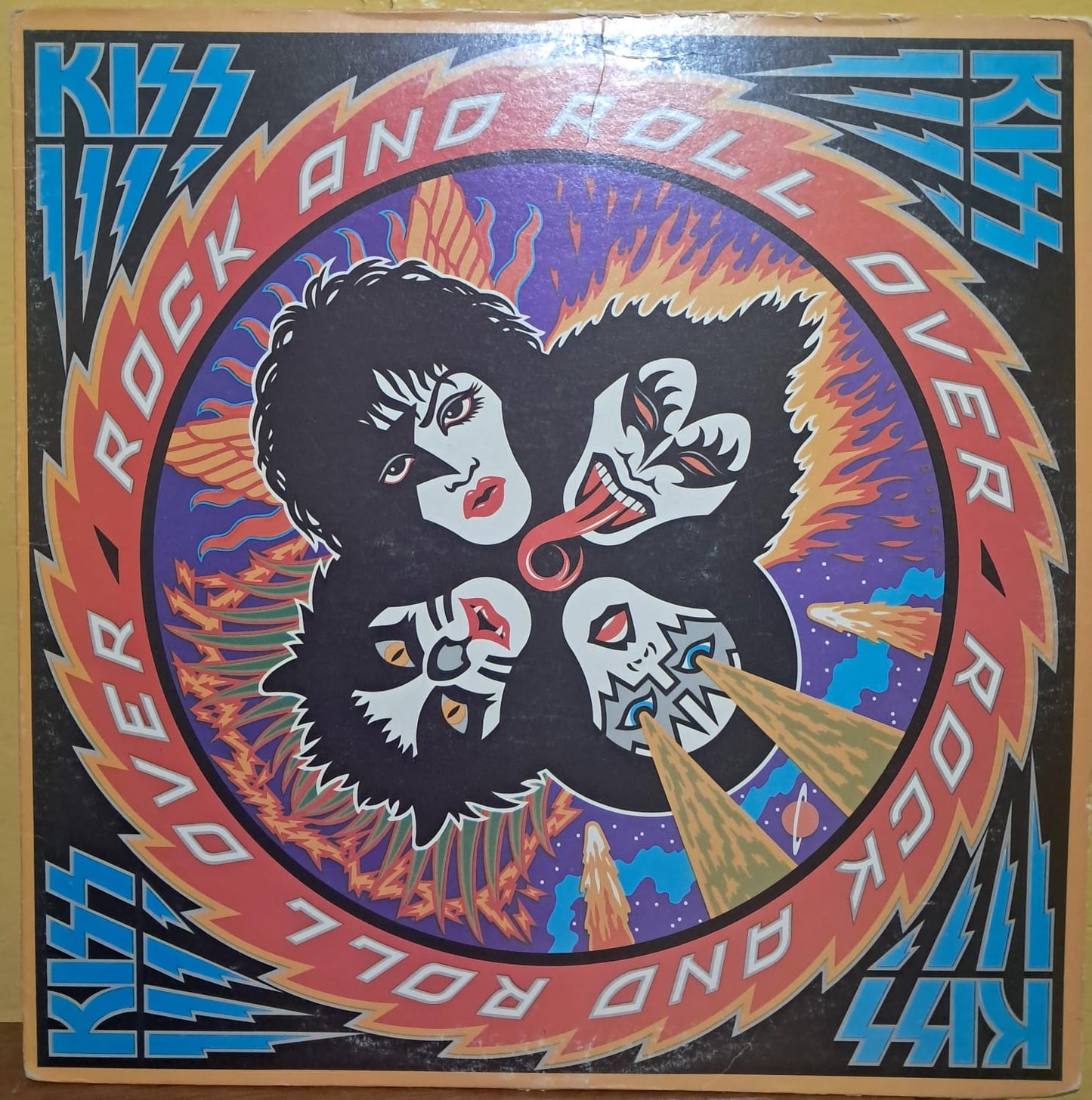 KISS – Rock And Roll Over. Vinilo Original para Coleccionistas.