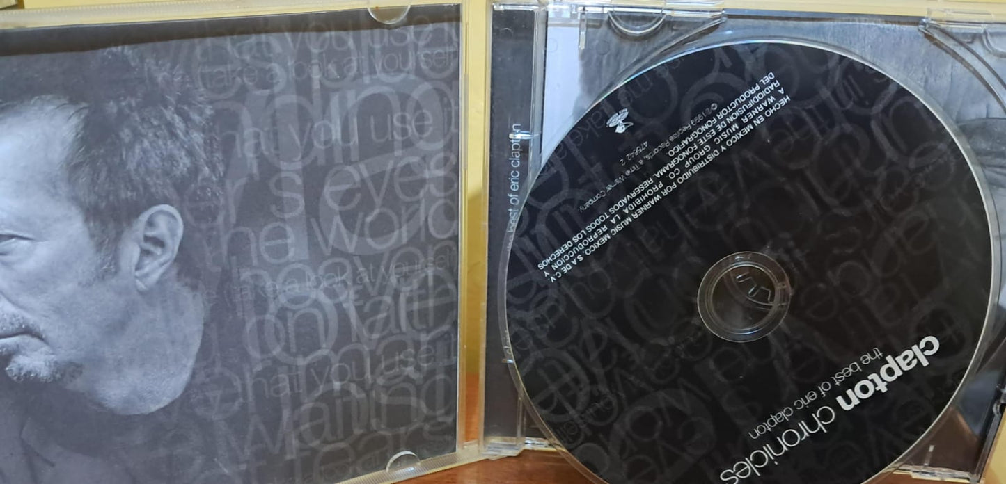 ERIC CLAPTON – CLAPTON CHRONICLES: THE BEST OF. Cd en buen estado. formato muerto
