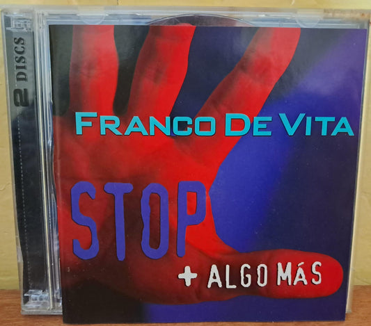 Franco De Vita – Stop + Algo Más. Cd y DVD en buen estado. formato muerto