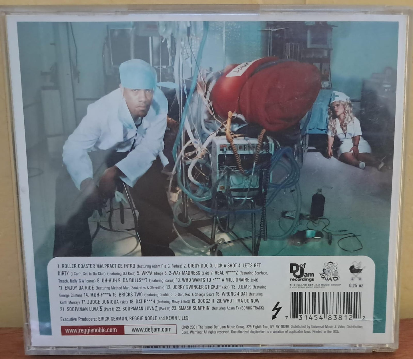 Redman – Malpractice. Cd importado en buen estado. formato muerto