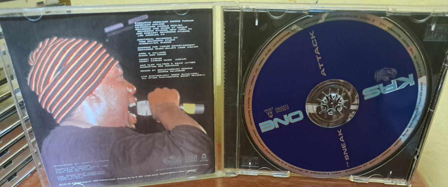 KRS-One – Sneak Attack en CD importado en buen estado. formato muerto