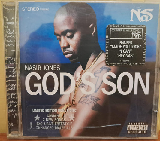 Nas – God's Son. Cd doble importado en excelente estado. formato muerto