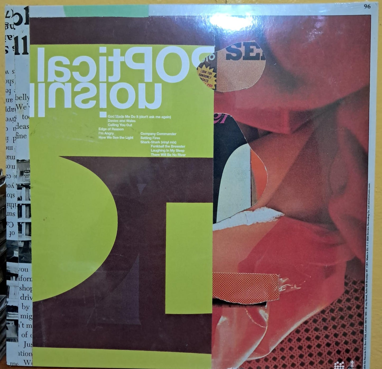 JOHN CALE – POPTICAL ILLUSION. Vinilo doble nuevo. formato muerto