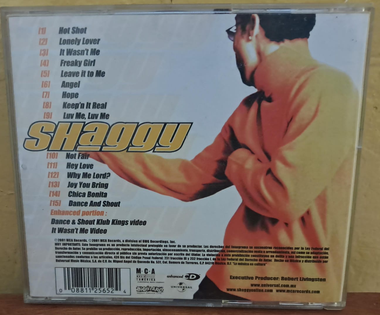 Shaggy - Hot Shot. Cd en buen estado. formato muerto