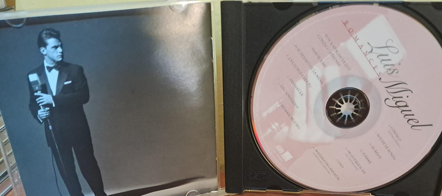 Luis Miguel – Romances. Cd en buen estado. formato muerto