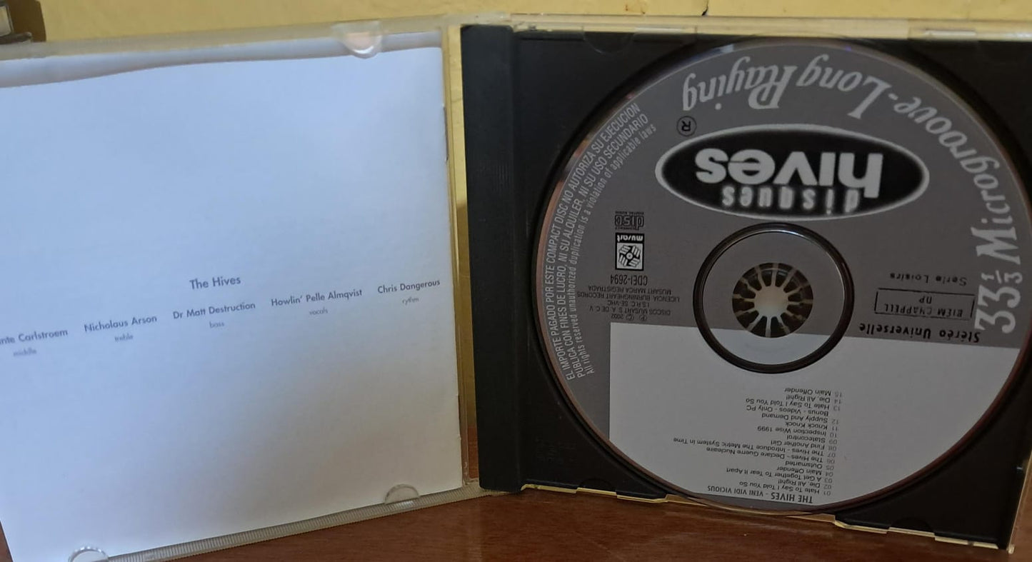 The Hives - Veni Vidi Vicious. Cd en buen estado. formato muerto