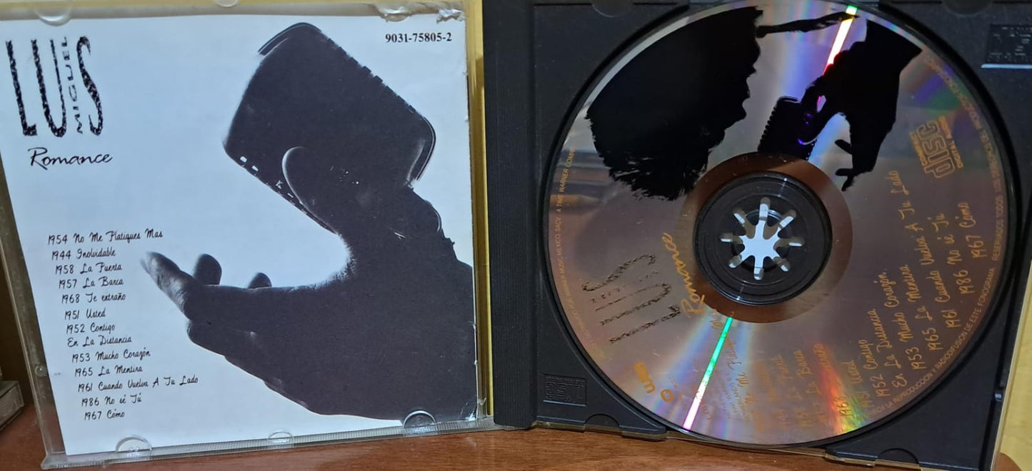 Luis Miguel – Romance. Cd importado en excelente estado. formato muerto