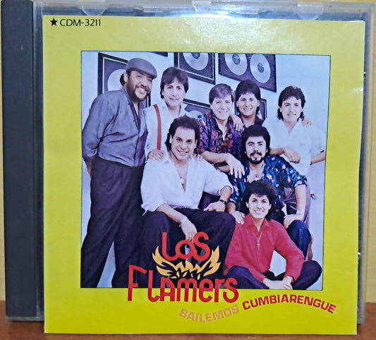 Los Flamers – Bailemos Cumbiarengue. Cd primera edición en excelente estado. formato muerto