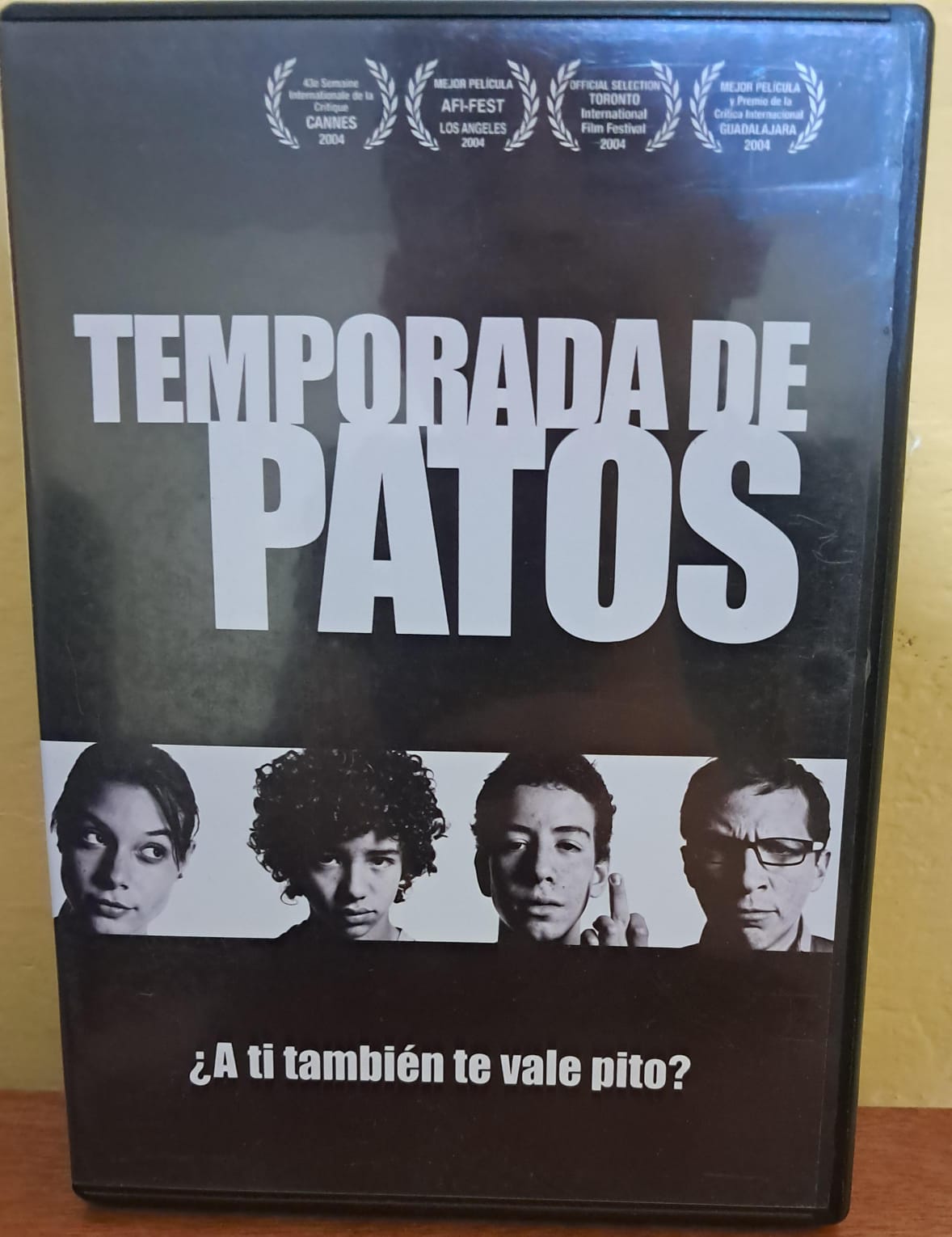 Temporada de Patos. Fernando Eimbcke. DVD en buen estado. formato muerto