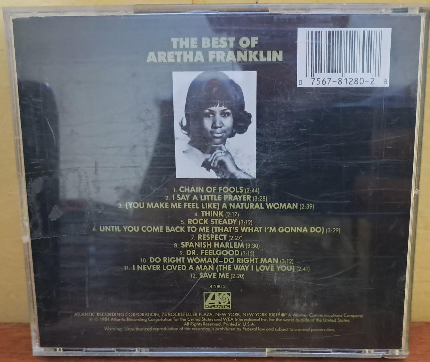 Aretha Franklin – The Best Of Aretha Franklin. Cd en buen estado.