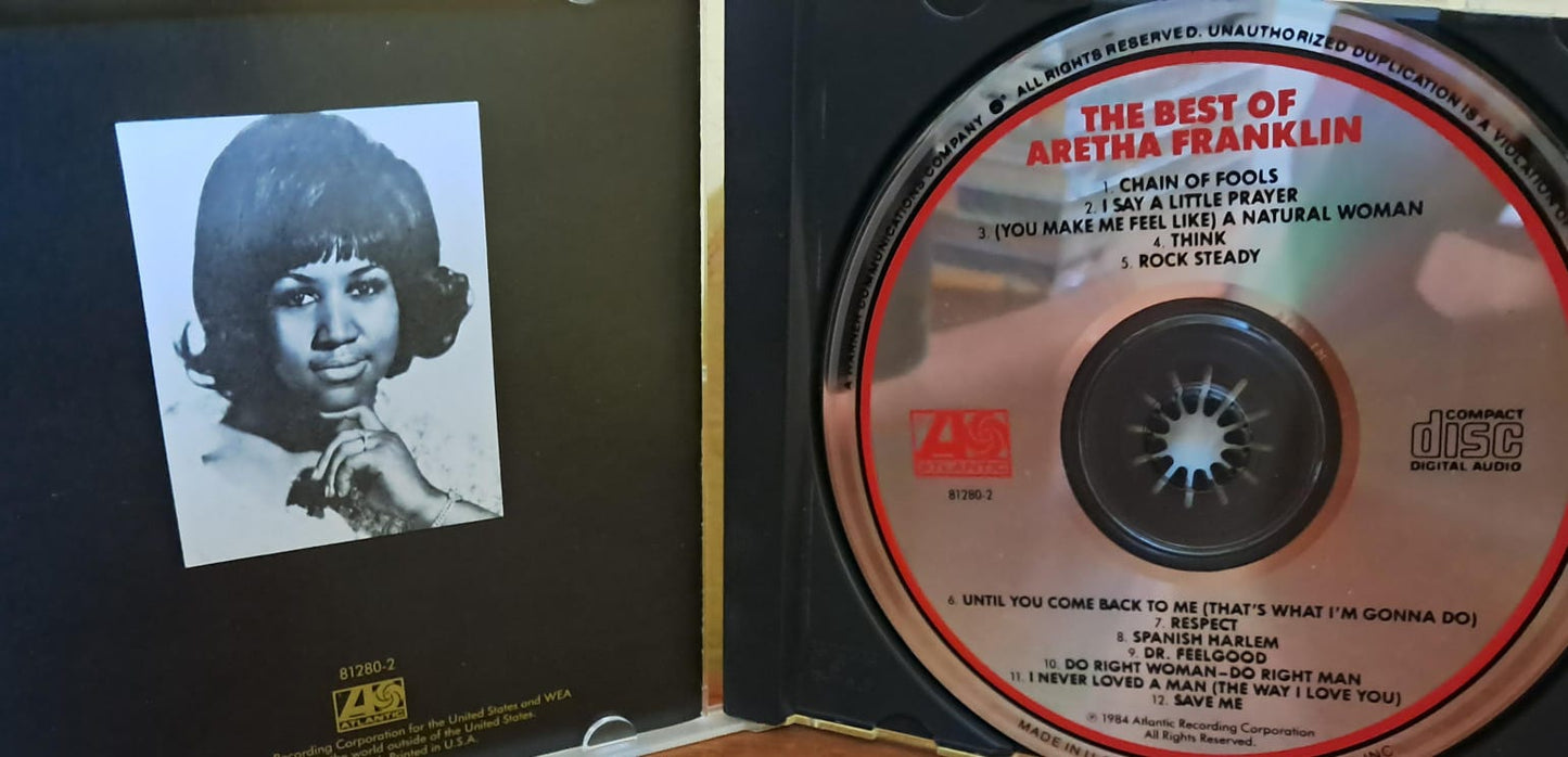 Aretha Franklin – The Best Of Aretha Franklin. Cd en buen estado. formato muerto