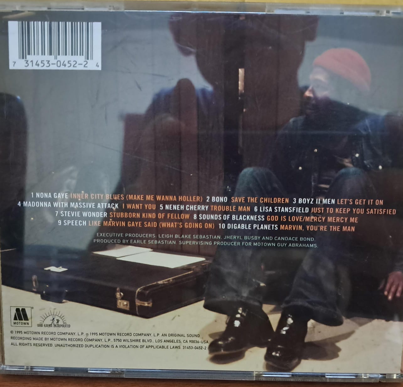 Inner City Blues: Music of Marvin Gaye by Various Artists. Cd en buen estado. formato muerto