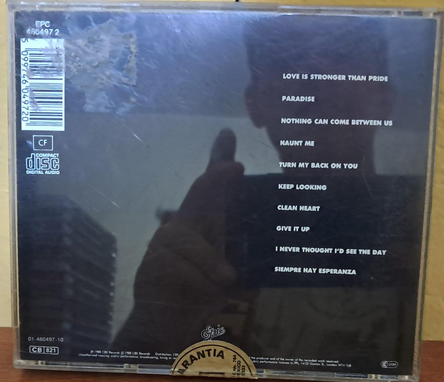 Sade - Stronger Than Pride. Cd en buen estado.