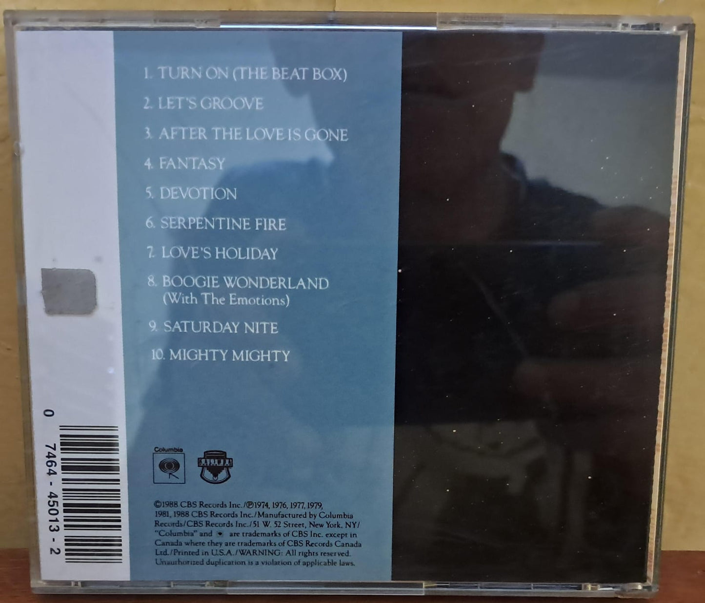 The Best Of Earth, Wind And Fire Vol. II - Earth Wind And Fire. Cd en buen estado. formato muerto