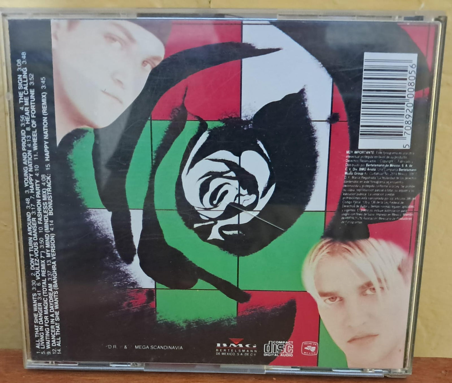ACE OF BASE - Happy Nation. Cd en buen estado. formato muerto