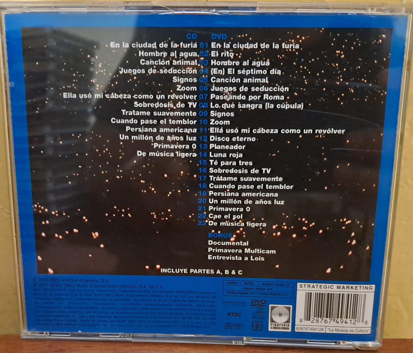 Soda Stereo – El Último Concierto. CD, DVD en buen estado. formato muerto