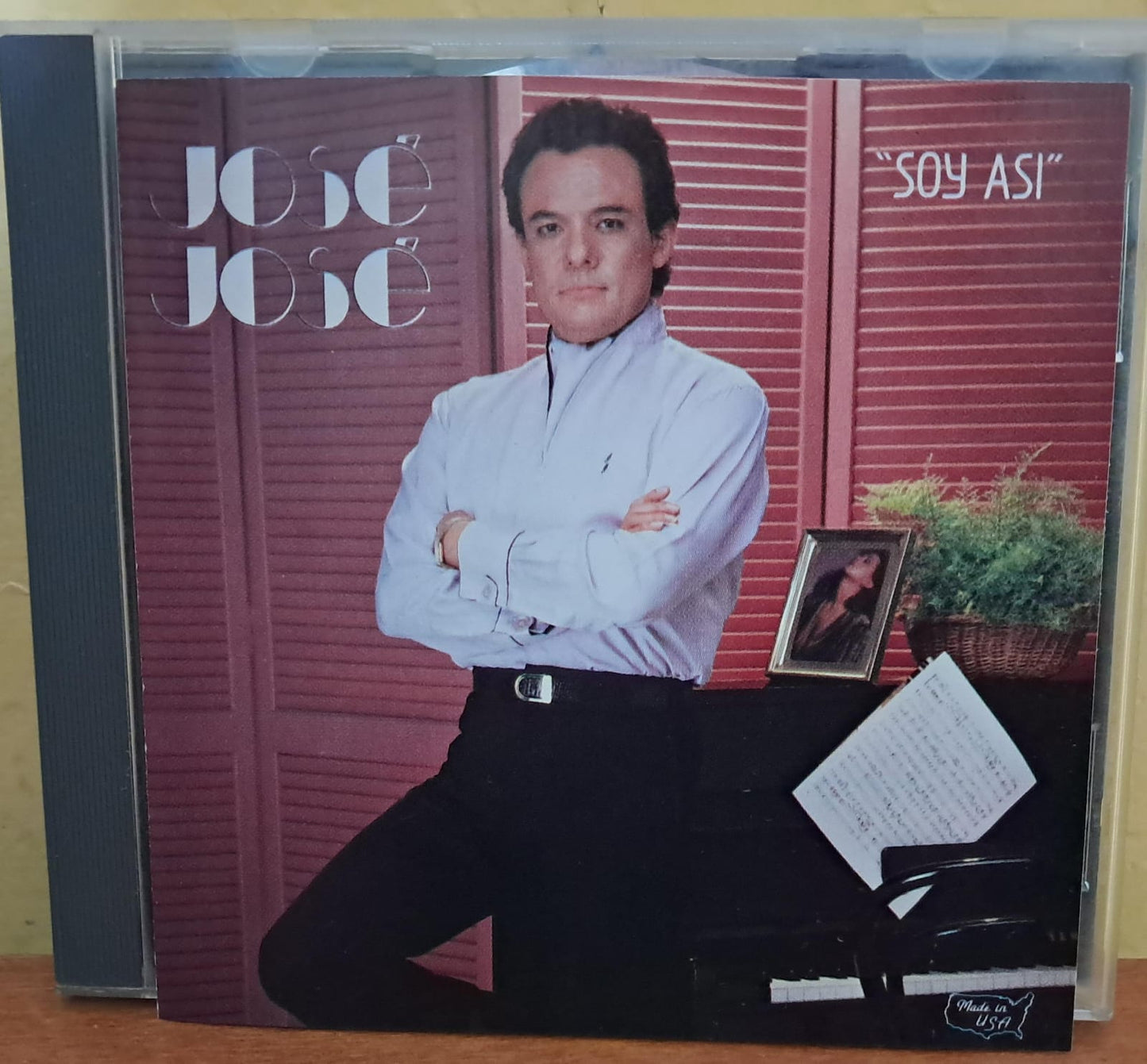 José José – Soy Así. Cd importado excelente estado. formato muerto