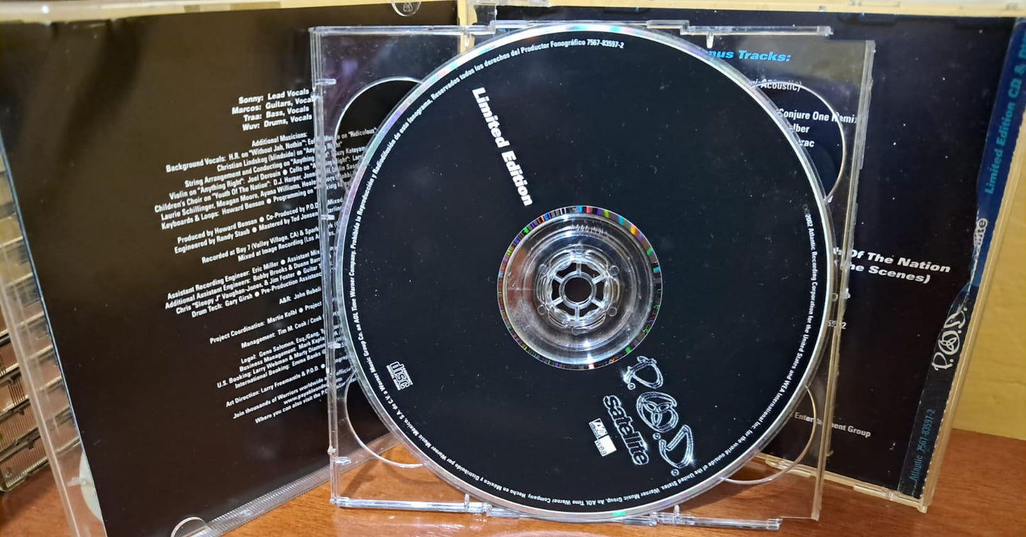 P.O.D. – Satellite. CD, DVD buen estado. formato muerto