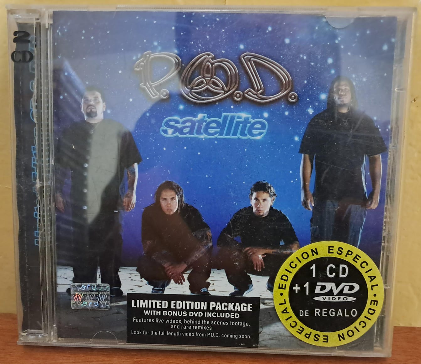 P.O.D. – Satellite. CD, DVD buen estado. formato muerto
