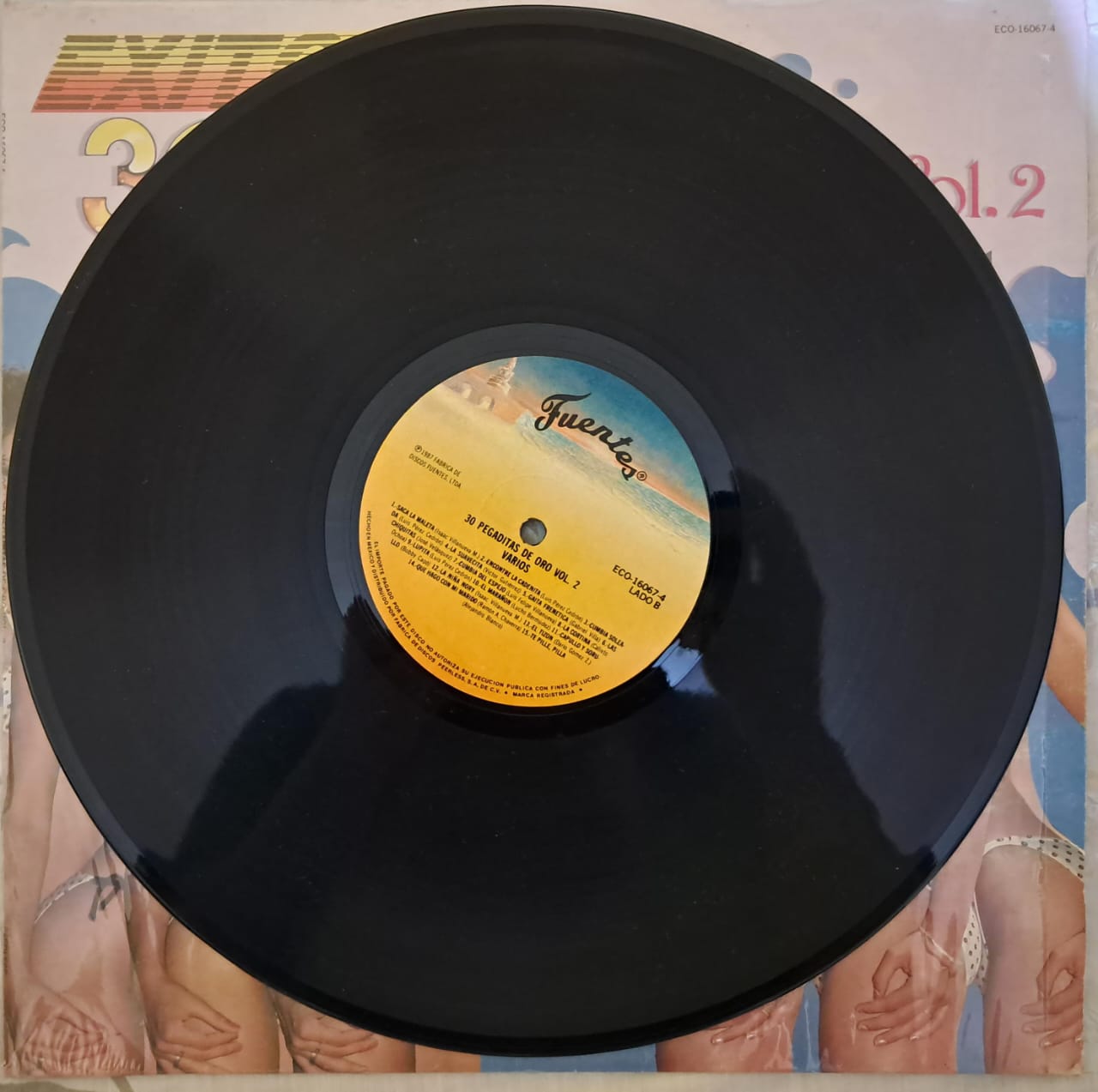 La Sonora Dinamita – 30 Pegaditas De Oro Vol. 2. Vinilo.formato muerto