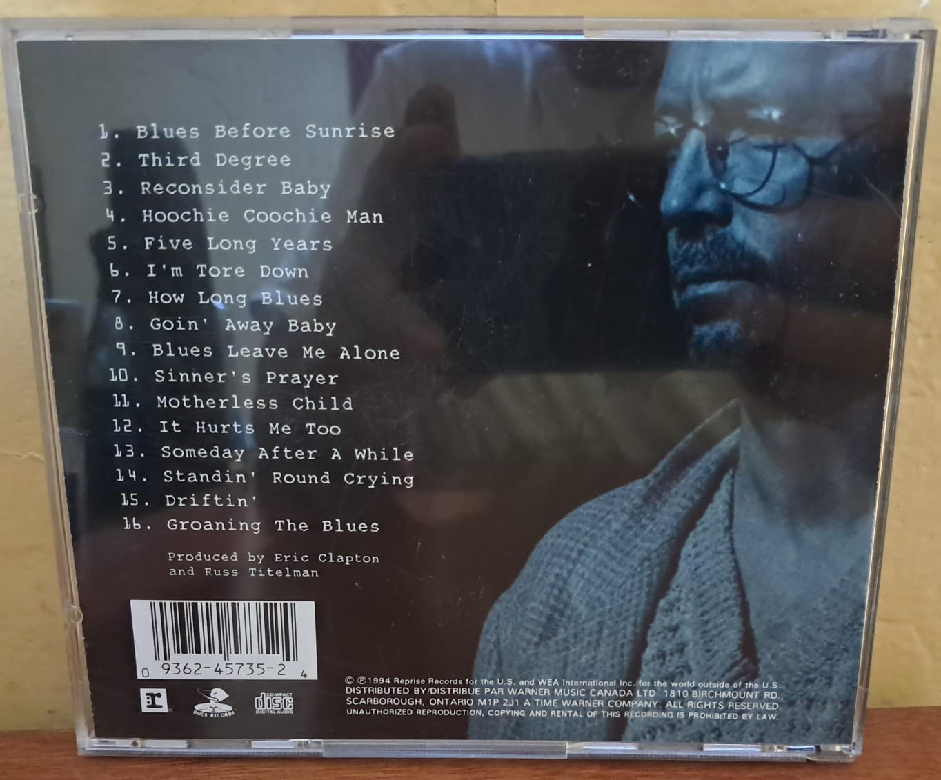 ERIC CLAPTON – FROM THE CRADLE. CD en buen estado. formato muerto