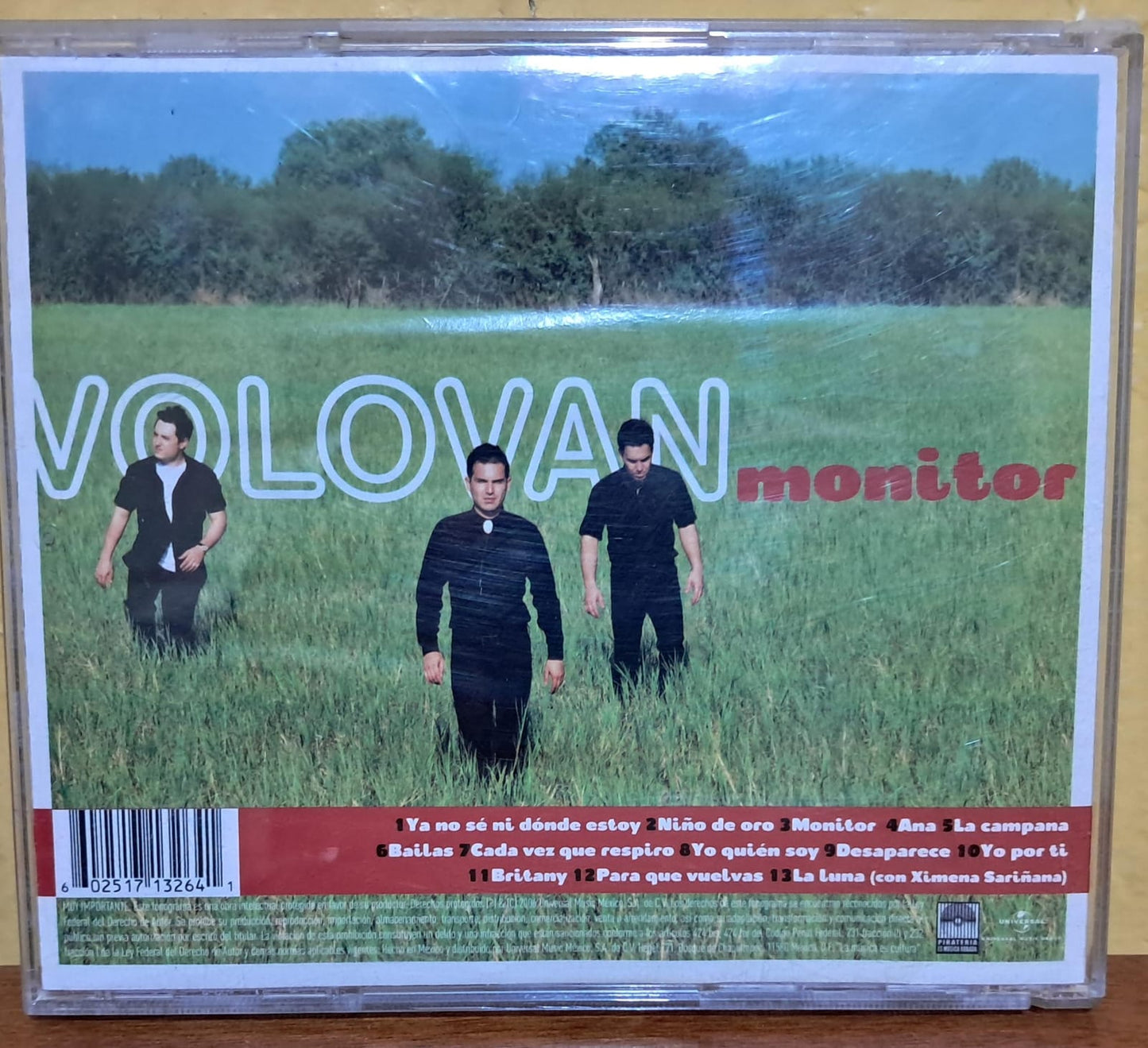 Volovan – Monitor. Cd en buen estado. formato muerto