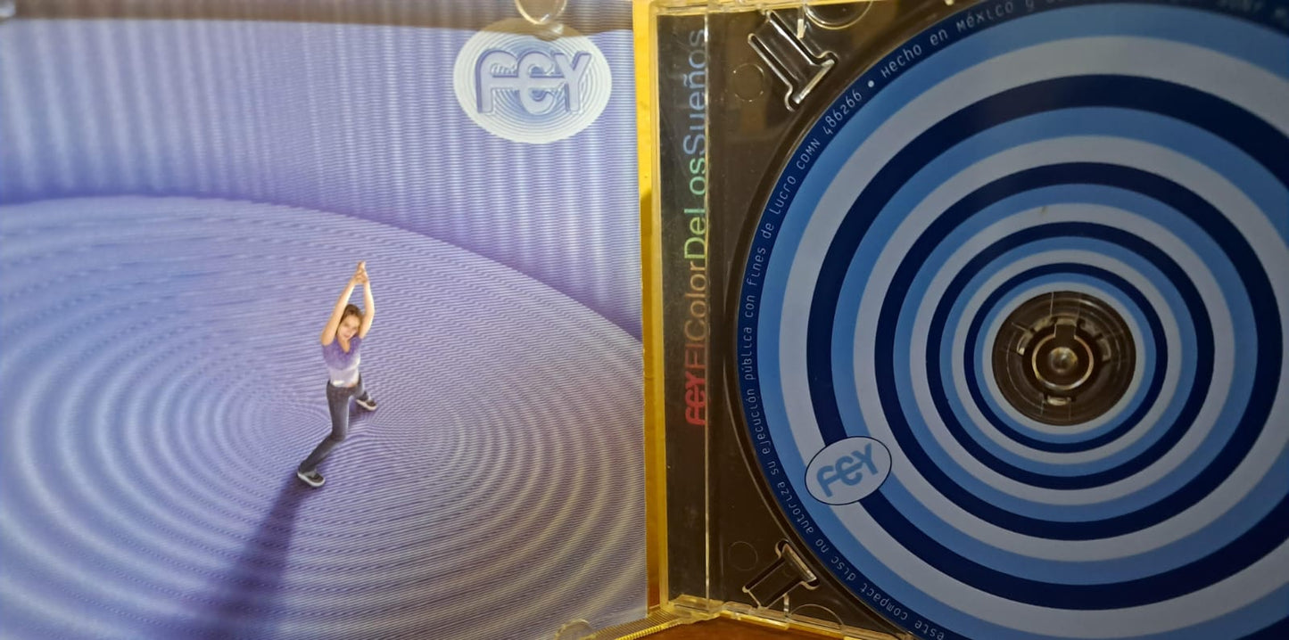 Fey – El Color De Los Sueños. Cd en buen estado. formato muerto
