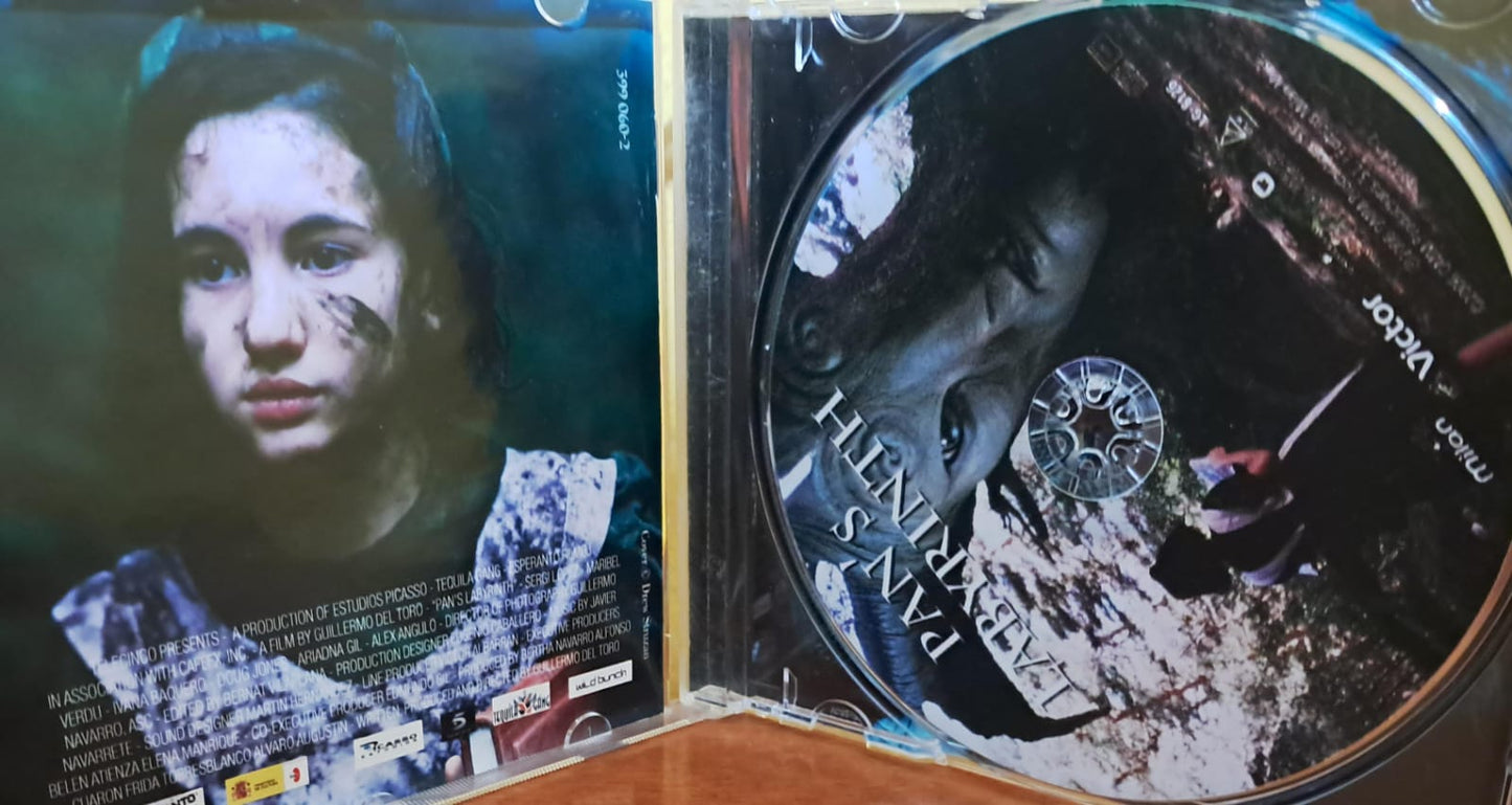 JAVIER NAVARRETE – PAN’S LABYRINTH (ORIGINAL SOUNDTRACK). CD en buen estado. formato muerto