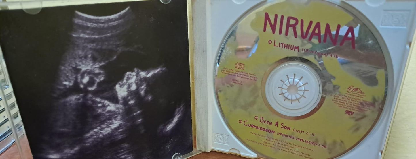 NIRVANA – LITHIUM (CD SINGLE ALEMÁN, 1992) formato muerto