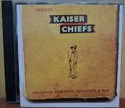KAISER CHIEFS – EDUCATION, EDUCATION, EDUCATION & WAR (CD en buen estado). formato muerto