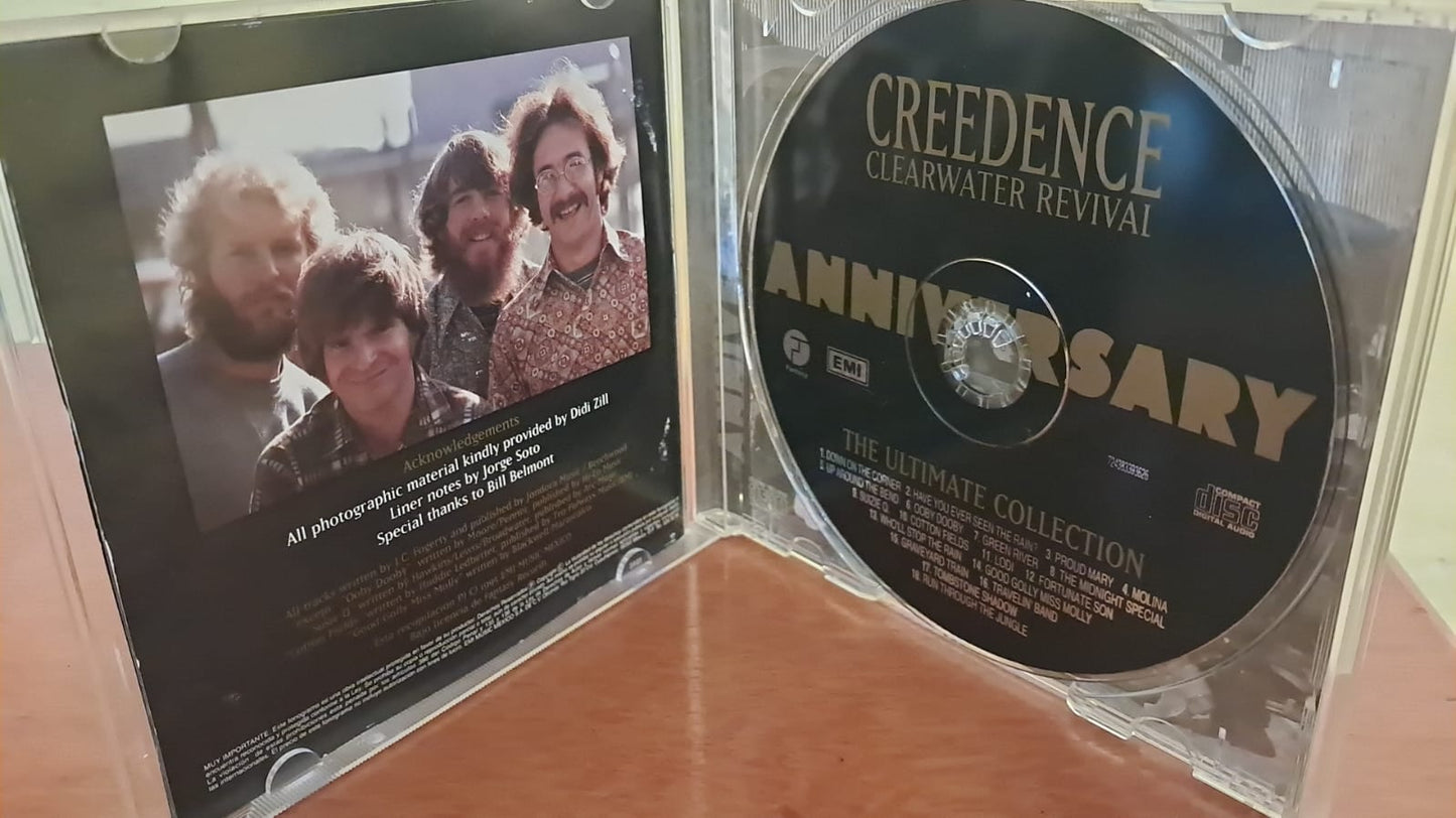 Creedence Clearwater Revival – Anniversary: The Ultimate Collection. Cd. formato muerto