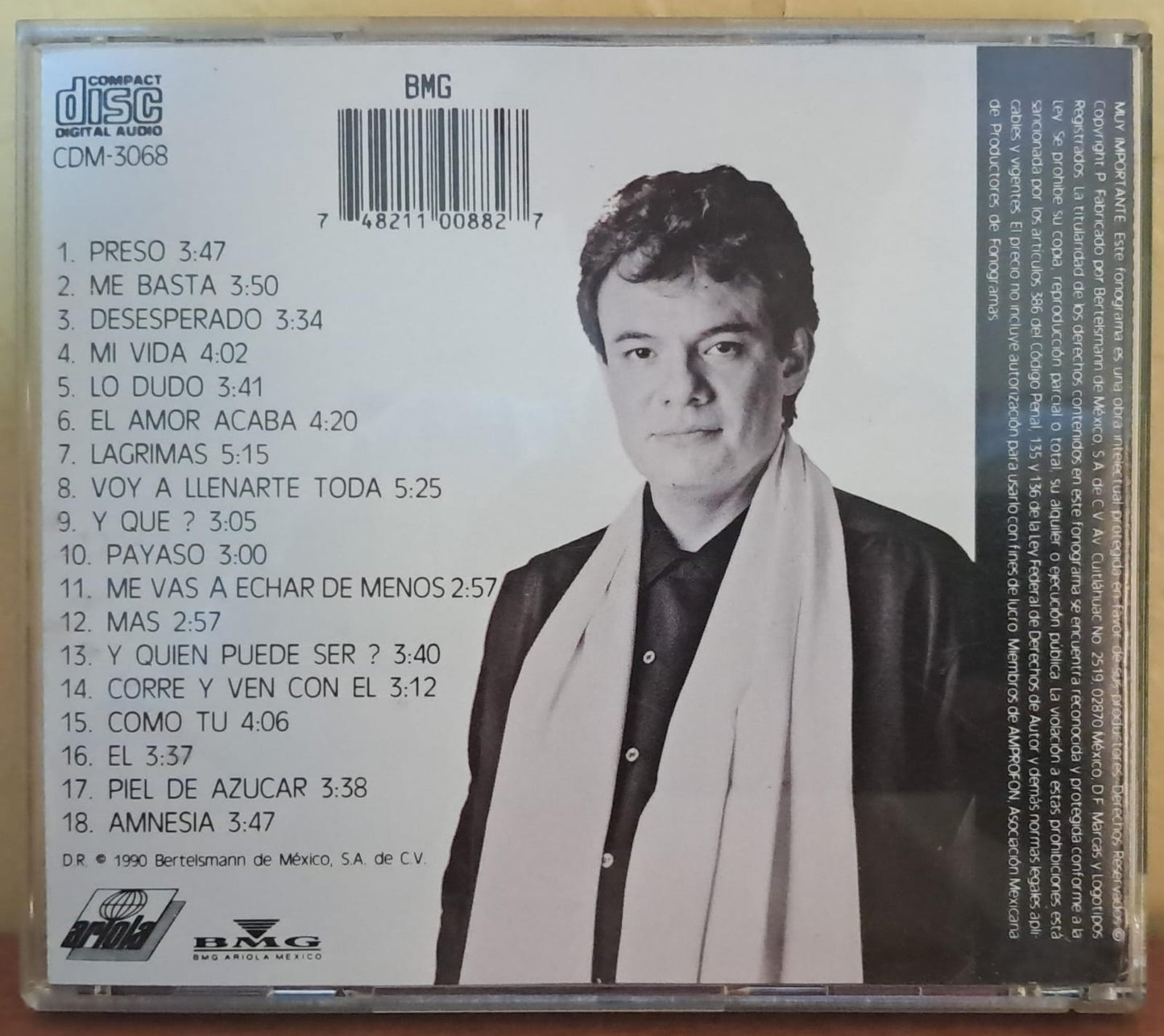 José José – Aniversario 25 Años - Vol. 2. Cd en buen estado. formato muerto