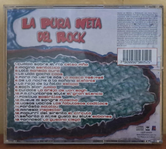 Varios. La pura neta del rock. Cd en buen estado. formato muerto