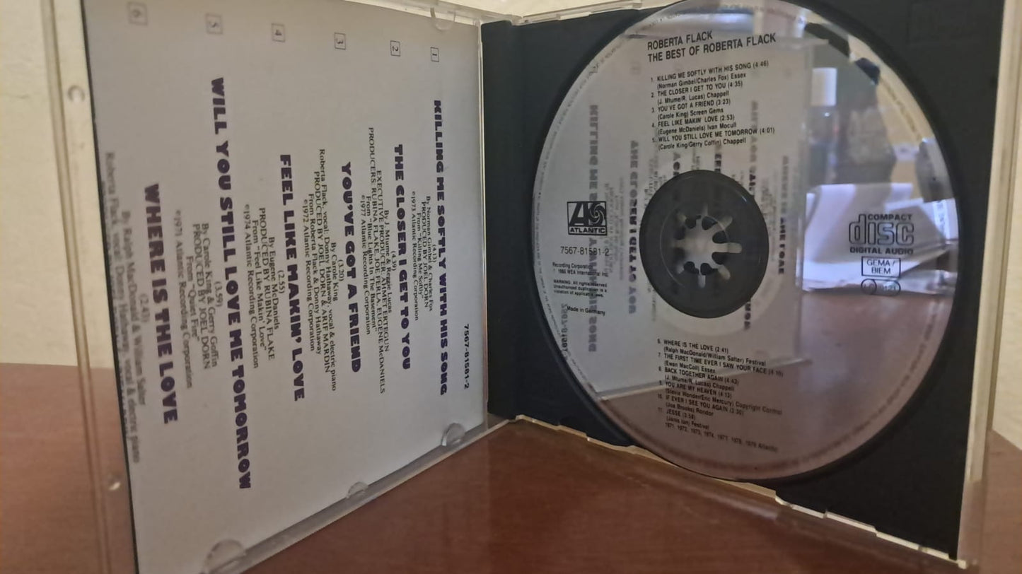 Best of Roberta Flack. CD en buen estado. formato murto