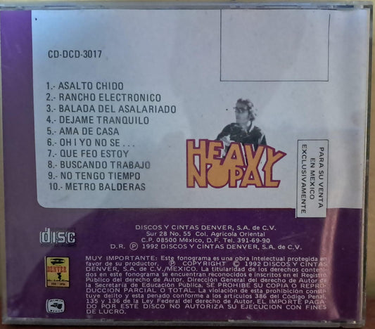 Grupo "DAMA" – Heavy Nopal Mexicano. Cd en buen estado. formato muerto