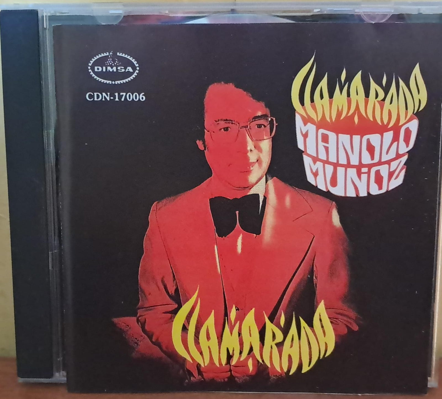 Manolo Muñoz – Llamarada. Cd en buen estado. formato muerto