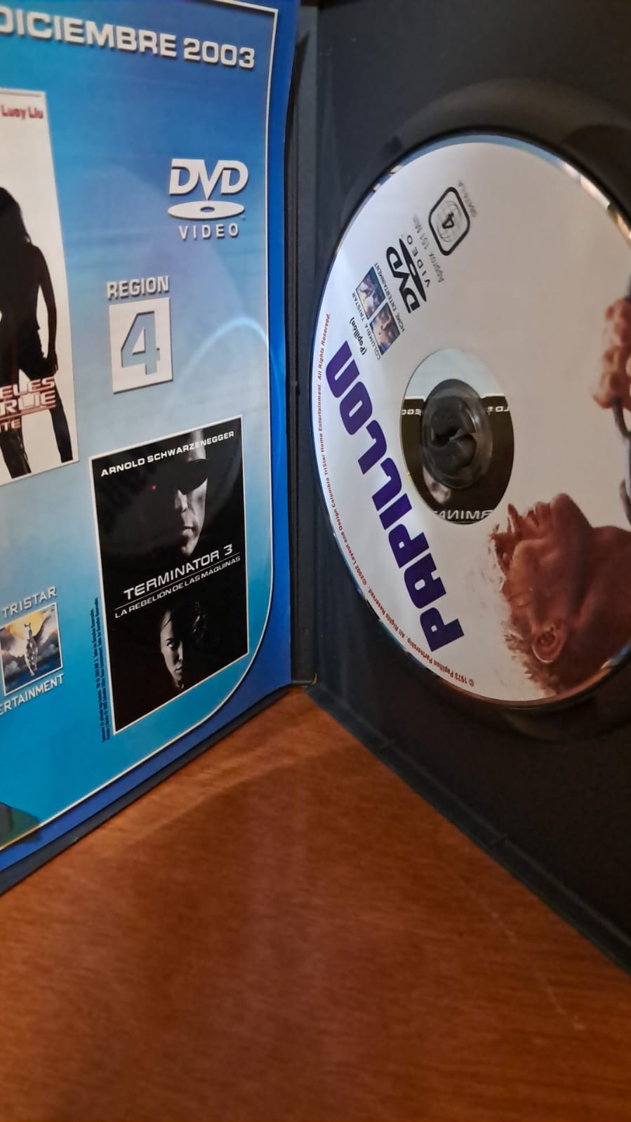 Papillon. DVD en buen estado.