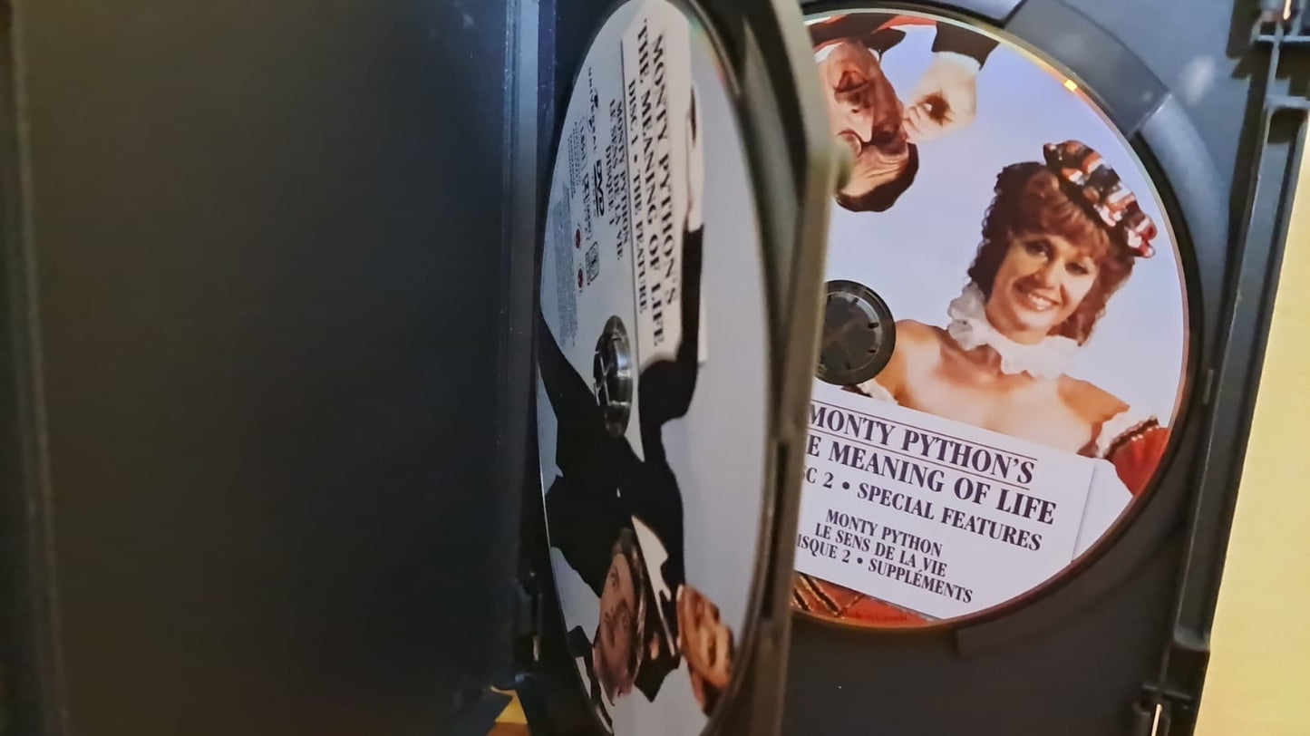 Monty Python’s The Meaning of Life (1983) – Edición 2 DVDs. Buen estado. formato muerto