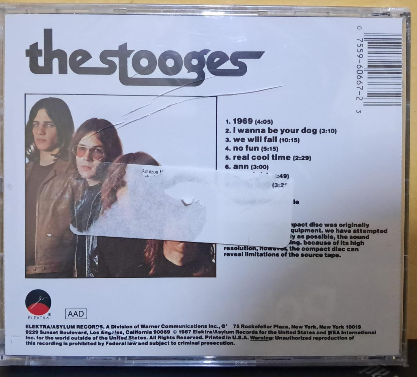The Stooges – The Stooges (CD nuevo). formato muerto