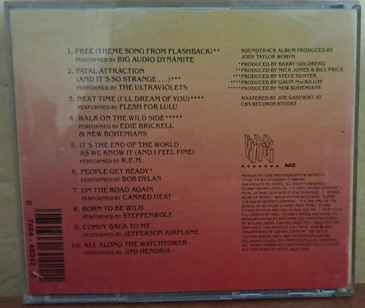 Varios – Flashback (The Original Motion Picture Soundtrack). Cd importado. formato muerto