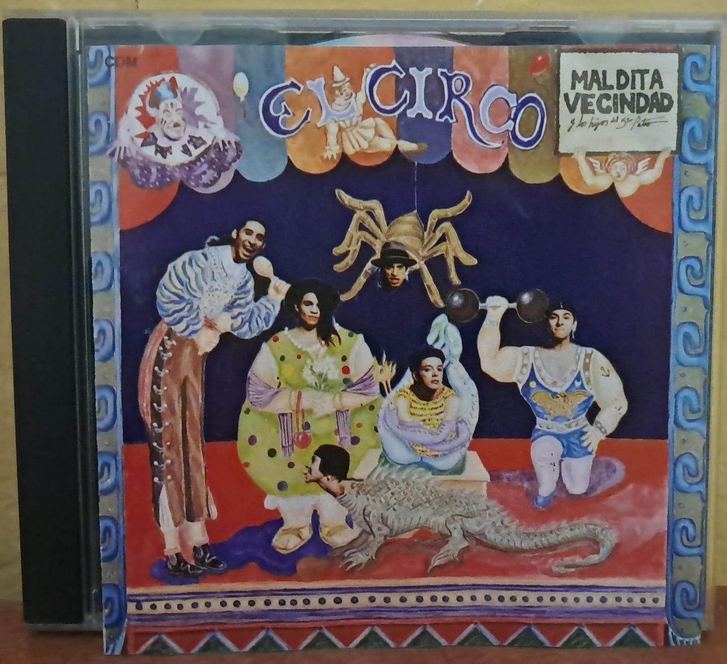 Maldita Vecindad y Los Hijos Del Quinto Patio – El Circo. Cd primera edición. formato muerto